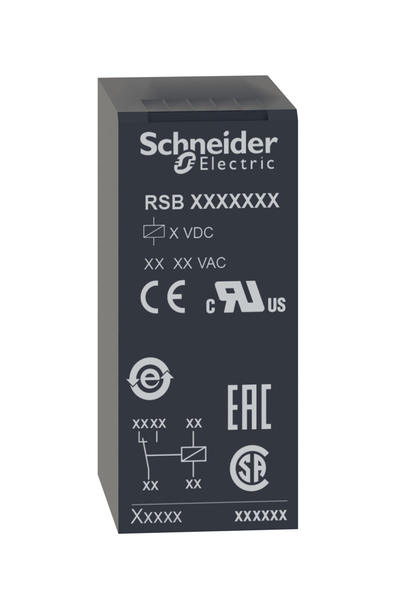 Schneider RSB1A120B7 RSB 24V AC Arabirim Rölesi - Thumbnail