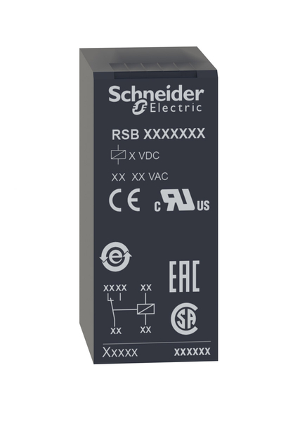 Schneider RSB1A120B7 RSB 24V AC Arabirim Rölesi - Thumbnail