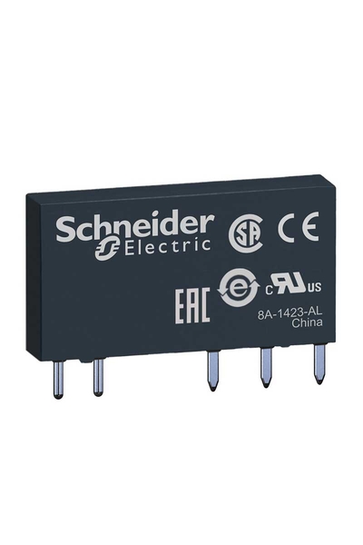 Schneider RSL1AB4ED Harmony 48V DC 6A Standart İnce Arabirim Geçmeli Röle