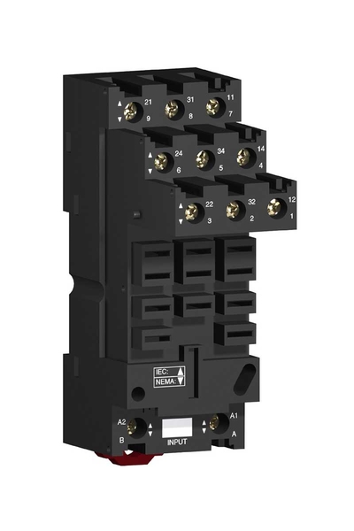 Schneider RUZSF3M 250V 12A Ayrı Kontaklı Soket