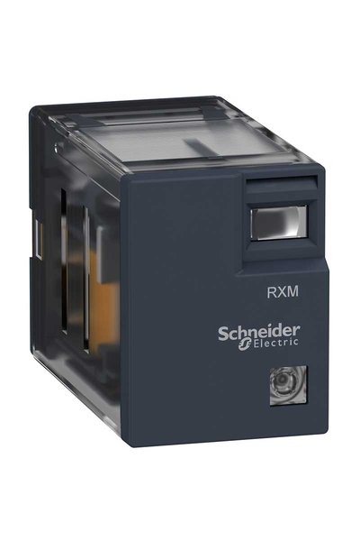 Schneider RXM2LB2FD ZELİO RXM2L 2K/A 110VDC 5A Ledli Minyatür Soketli Röle