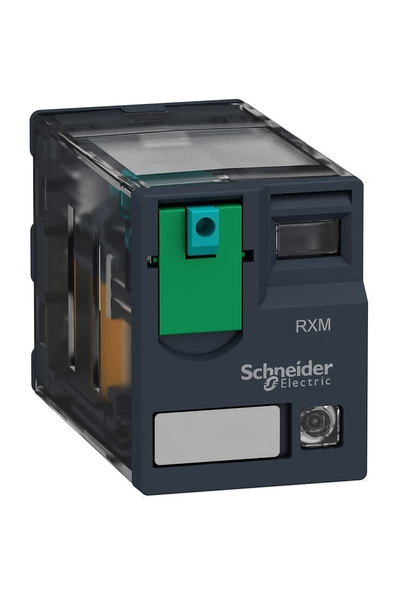 Schneider RXM3AB2JD ZELİO RXM 3K/A 12VDC 10A Ledli Minyatür Takılabilir Röle