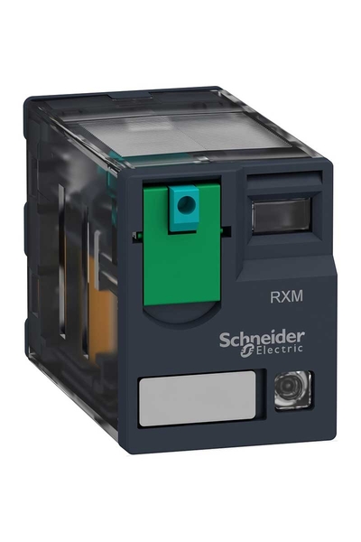 Schneider Electric - Schneider RXM4AB2GD ZELİO RXM 4K/A 125VDC 6A Ledli Minyatür Takılabilir Röle