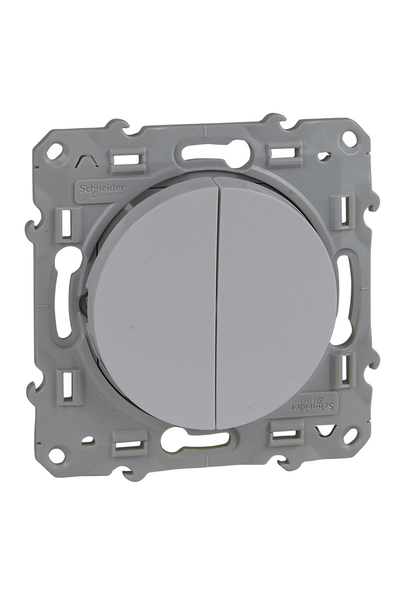 Schneider Electric - Schneider S520211 Odace 10AX Beyaz Komütatör