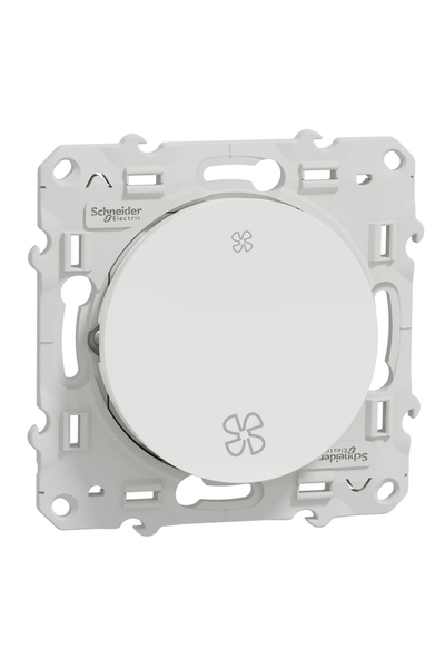 Schneider Electric - Schneider S520233 Odace Beyaz Fan Kontrol Anahtarı Schneider Electric - Schneider S520233 Odace Beyaz Fan Kontrol Anahtarı