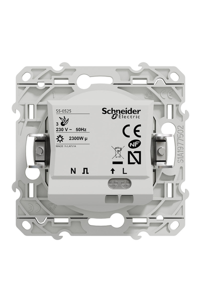 Schneider S520525 Odace 10A Beyaz 3 Telli Hareket Sensörü - Thumbnail