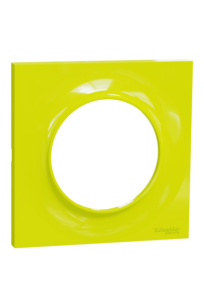 Schneider S520702H Odace Styl Verde Tekli Anahtar Priz Çerçevesi