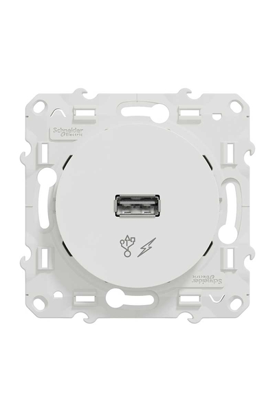 Schneider Electric - Schneider S52D408 2.0 USB Şarj Cihazı