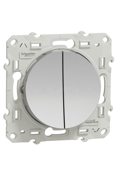 Schneider Electric - Schneider S530214 Odace 10AX Alüminyum Siliconproof Komütatör Vavien Schneider Electric - Schneider S530214 Odace 10AX Alüminyum Siliconproof Komütatör Vavien