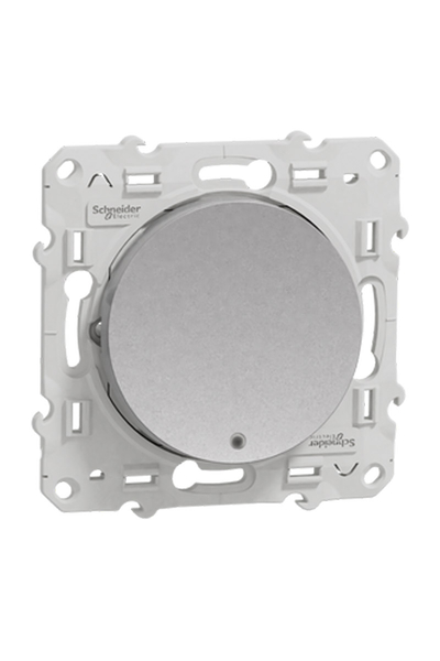 Schneider Electric - Schneider S530263 Odace Alüminyum Işıklı Anahtar/Vavien Schneider Electric - Schneider S530263 Odace Alüminyum Işıklı Anahtar/Vavien