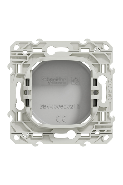 Schneider S530666 Odace Alüminyum Kör Kapak - Thumbnail