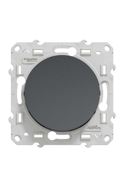 Schneider Electric - Schneider S540201 Odace Antrasit Anahtar