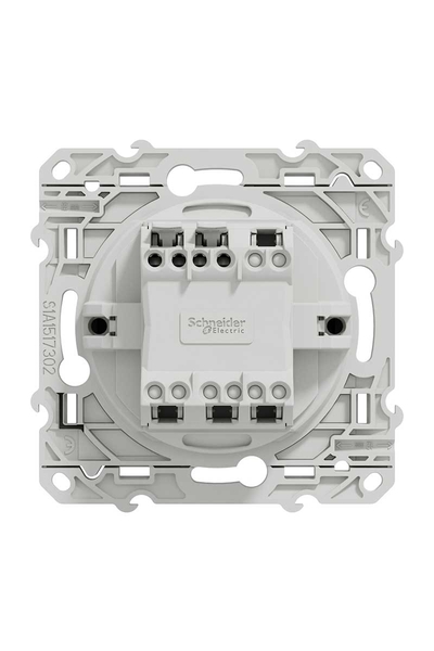 Schneider S540201 Odace Antrasit Anahtar - Thumbnail