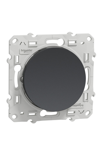 Schneider Electric - Schneider S540205 Odace 10AX Antrasit Permütatör