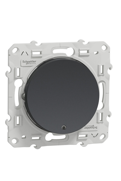 Schneider Electric - Schneider S540263 Odace Antrasit Işıklı Anahtar/Vavien Schneider Electric - Schneider S540263 Odace Antrasit Işıklı Anahtar/Vavien