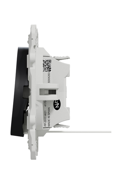 Schneider Electric - Schneider S540263 Odace Antrasit Işıklı Anahtar/Vavien Schneider S540263 Odace Antrasit Işıklı Anahtar/Vavien - Thumbnail