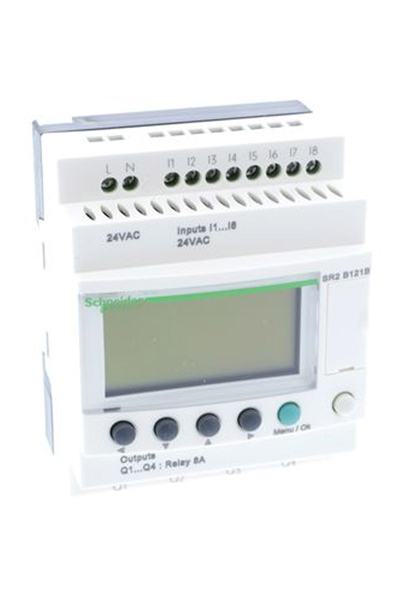 Schneider Electric - Schneider SR2B121B 24VAC Zelio Logic Kompakt Akıllı Röle