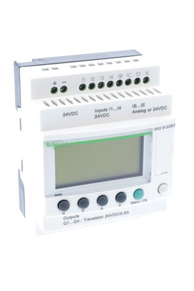 Schneider Electric - Schneider SR2B122BD Zelio 24V DC 12 I-O Kompakt Akıllı Röle