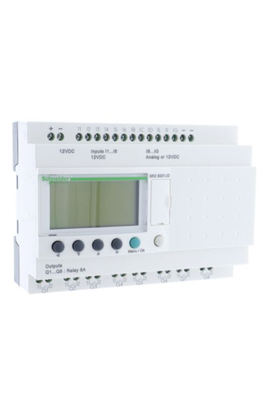 Schneider Electric - Schneider SR2B201JD 12VDC Zelio Logic Kompakt Akıllı Röle