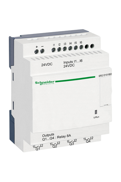 Schneider Electric - Schneider SR2D101BD 24VDC Zelio Logic Kompakt Akıllı Röle