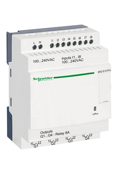 Schneider Electric - Schneider SR2E121FU 100-240VAC Zelio Logic Kompakt Akıllı Röle