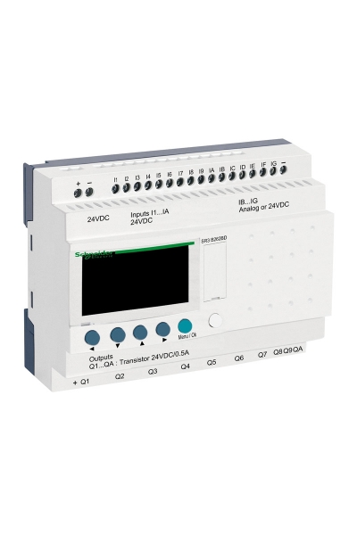 Schneider Electric - Schneider SR3-B261BD 16 Giriş 10 Çıkış Zelio Logic Akıllı Röle