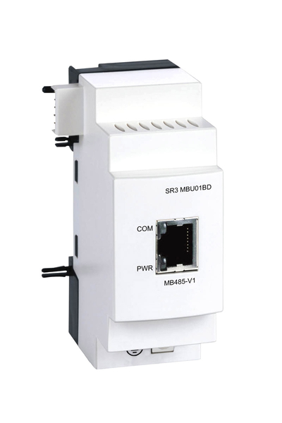 Schneider Electric - Schneider SR3MBU01BD 24VDC Akıllı Röle için Modbus Ağı Slave Haberleşme Modülü