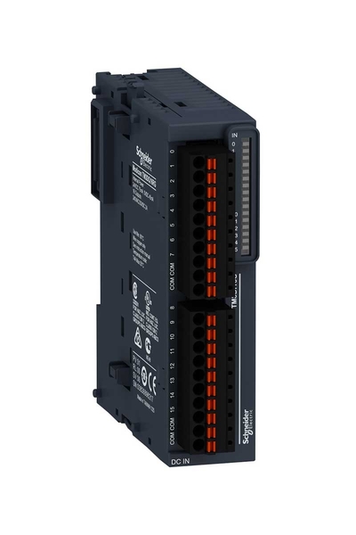 Schneider Electric - Schneider TM3DQ16RG Yaylı 16 Röle Çıkışlı Dijital Çıkış Modülü