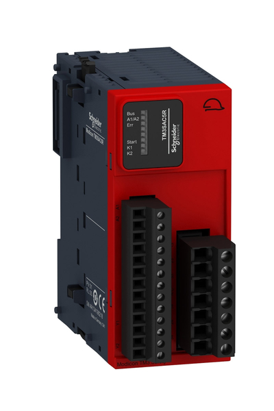 Schneider TM3SAC5R Cat3 Tek Fonksiyonlu Güvenlik Modülü - Thumbnail