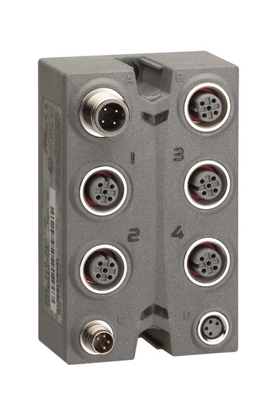 Schneider TM7BAM4VLA TM7 +/-10V IP67 2Aı/2Ao M12 Konnektörlü Genişletme Bloğu