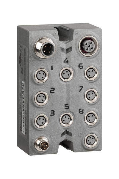 Schneider Electric - Schneider TM7BDI8B TM7 24V DC 8Dı IP67 M8 Konnektörlü Genişletme Bloğu