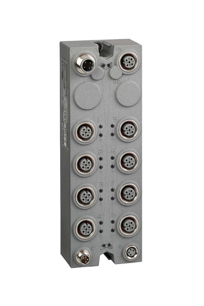 Schneider TM7BDM16A TM7 24V DC 0.5A IP67 16Dı/Do M12 Konnektörlü Genişletme Bloğu