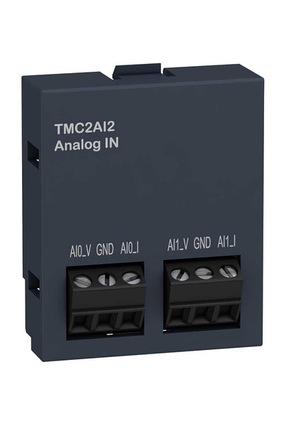 Schneider Electric - Schneider TMC2AI2 M221 Analog Akım Giriş Kartuşu