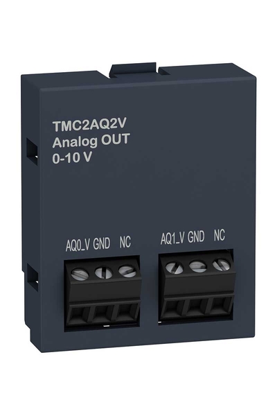 Schneider Electric - Schneider TMC2AQ2V M221 Analog Gerilim Çıkış Kartuşu