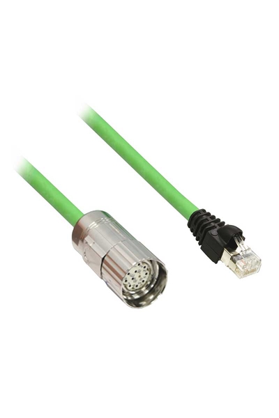 Schneider VW3E2094R150 Sh3/Mh3 Servo Motor Lexium 52/Lexium 62 Servo Sürücü için 15m Encoder Kablosu