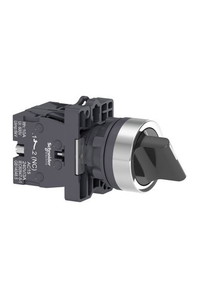 Schneider Electric - Schneider XA2-ED25 0-1 1NA+1NK Siyah Mandal Buton Schneider Electric - Schneider XA2-ED25 0-1 1NA+1NK Siyah Mandal Buton