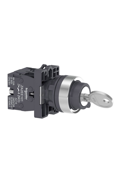 Schneider Electric - Schneider XA2-EG33 Siyah 3 Konumlu Kilitli Mandal Buton Schneider Electric - Schneider XA2-EG33 Siyah 3 Konumlu Kilitli Mandal Buton