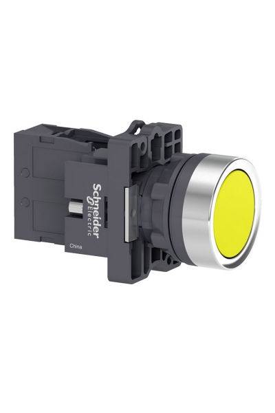 Schneider Electric - Schneider XA2-EH051 1NA Sarı Kalıcı Buton Schneider Electric - Schneider XA2-EH051 1NA Sarı Kalıcı Buton