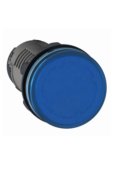 Schneider XA2-EVB6LC 24VAC/DC Mavi Sinyal Lambası Schneider XA2-EVB6LC 24VAC/DC Mavi Sinyal Lambası