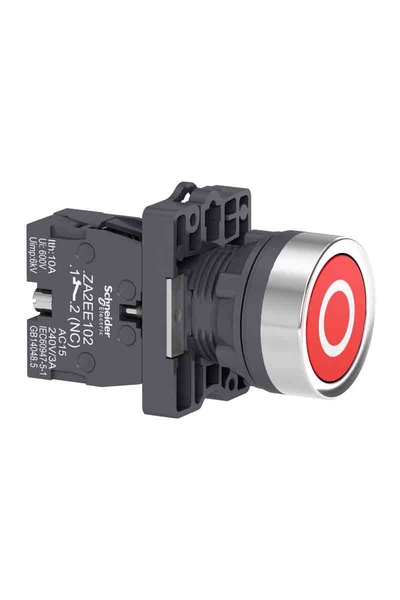 Schneider Electric - Schneider XA2EA4322 1NK Kırmızı İşaretli Yaylı Buton Schneider Electric - Schneider XA2EA4322 1NK Kırmızı İşaretli Yaylı Buton