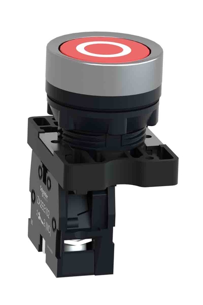 Schneider Electric - Schneider XA2EA4322 1NK Kırmızı İşaretli Yaylı Buton Schneider XA2EA4322 1NK Kırmızı İşaretli Yaylı Buton - Thumbnail