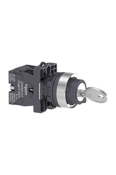 Schneider Electric - Schneider XA2EG43 1NA+1 NA Kilitli Buton Schneider XA2EG43 1NA+1 NA Kilitli Buton - Thumbnail