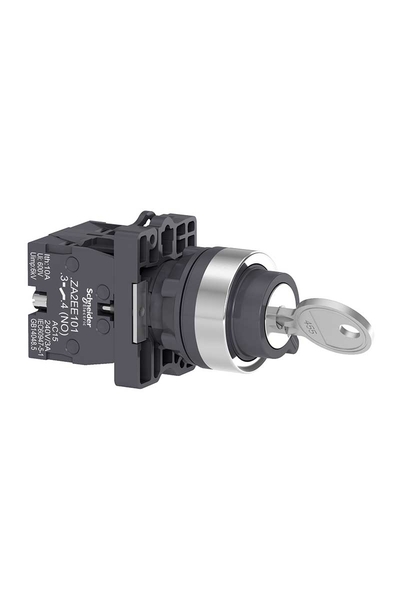 Schneider Electric - Schneider XA2EG73 1NA+1 NA Kilitli Buton Schneider XA2EG73 1NA+1 NA Kilitli Buton - Thumbnail