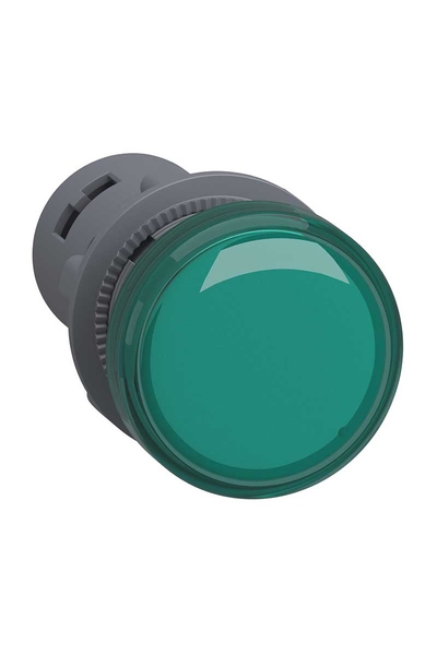 Schneider Electric - Schneider XA2EVQ3LC 380-400VAC Plastik Yeşil Ledli Sinyal Lambası