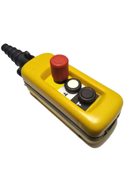 Schneider XACA29141 2 Mekanik Kitlemeli Acil Stoplu Vinç Kumanda Kutusu