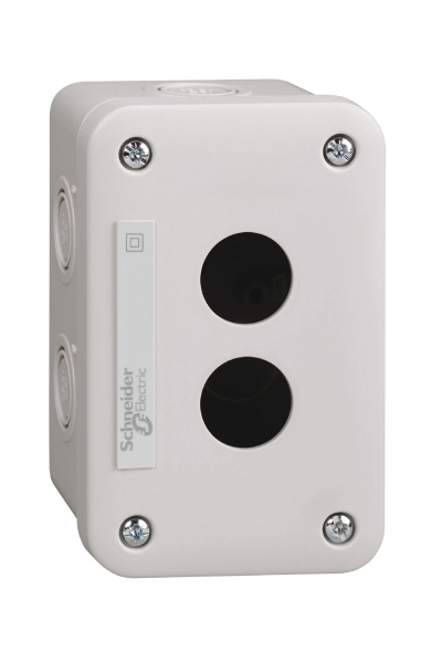 Schneider XAL-E2 2li Gri Buton Kutusu