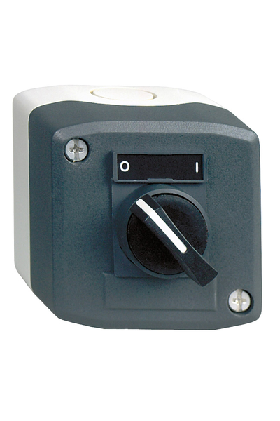 Schneider Electric - Schneider XALD134 22mm 1NA Standart Kol Mandal Butonlu Gri Kumanda Kutusu