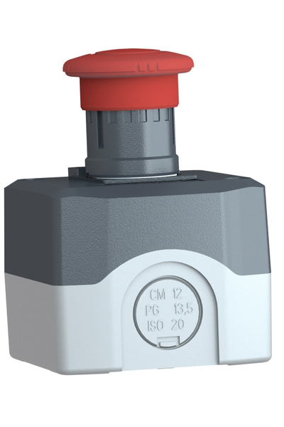 Schneider XALD164 1NK Kırmızı Yaylı Dönüş Basmalı Buton Kutusu - Thumbnail