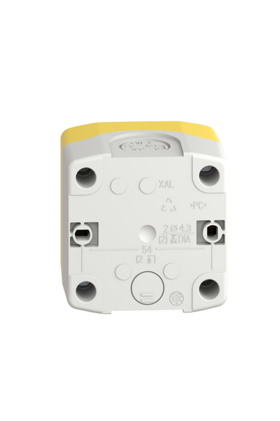 Schneider XALK188G40mm 1NA+2NK Anahtarlı Kırmızı Mantar Buton Sarı Kumanda Kutusu - Thumbnail