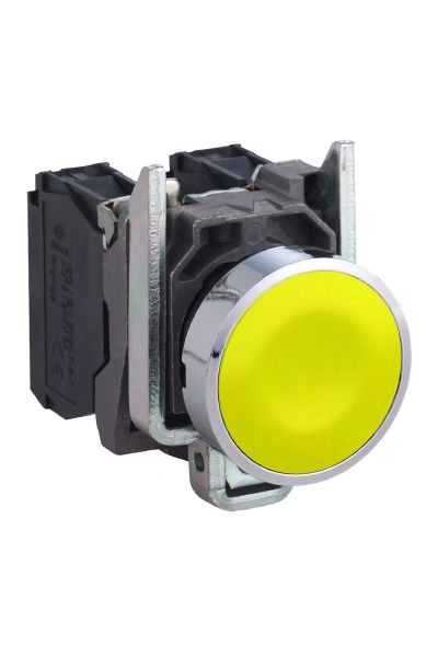 Schneider Electric - Schneider XB4-BA51 Sarı Yaylı Buton Schneider Electric - Schneider XB4-BA51 Sarı Yaylı Buton